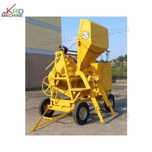 Bétonnières de chantier de grande taille fabriquées en Chine à <span class=keywords><strong>prix</strong></span> compétitif avec élévateur, faciles à utiliser pour l'Afrique - Product Image 3