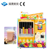 Distributeur automatique commercial OEM/ODM à monnayeur, à haut rendement, pour smoothies aux fruits et aux protéines en poudre