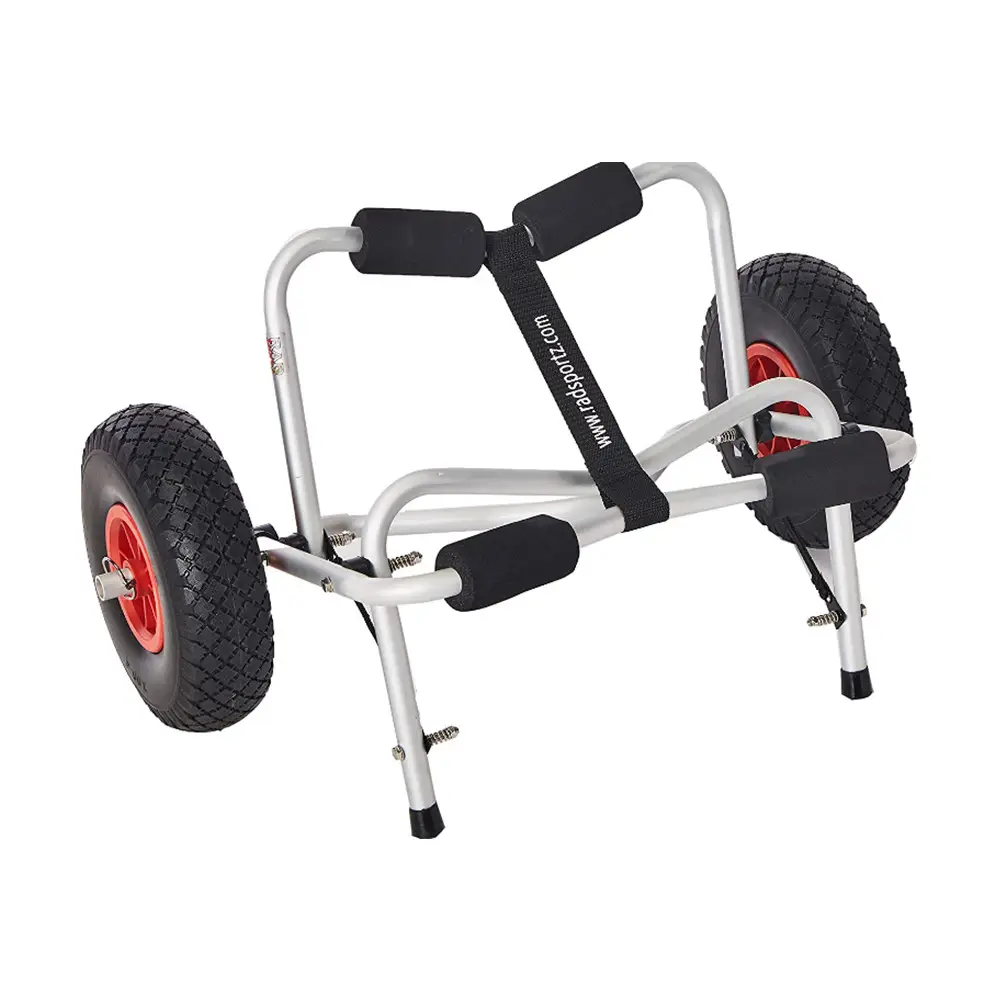 Factory Price Accessories Carrier Surfboard Trailer Trolley Best Seller Silver Steel Kayak Trolley