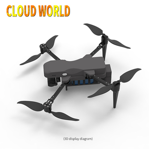 Cloud World Black Peak Imitates Yu 3T Drone professionnel de qualité supérieure avec caméra thermique GPS Capacité de charge de 1350 g Vitesse d'ascension de 8 m/s - Product Image 1