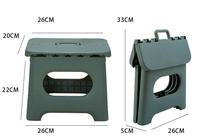 Tabouret pliable en plastique Portable, jardin d'enfants, ménage, facile à transporter, petit banc pour les voyages en plein air