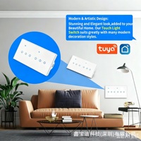 6 Gang Smart Life untuk Sakelar Lampu Zigbee Wi-Fi Tipe 146 Tombol Sentuh Sakelar Pintar Mendukung Kontrol Suara Google Home Alexa