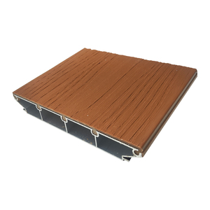 Xingqiu Bois Plastique Composite Decking Ignifuge Étanche Écologique Antidérapant Conception Moderne Utilisation Extérieure Modèle Guangdong - Product Image 3