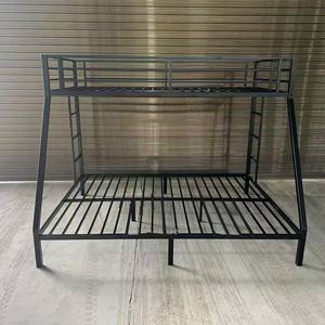 <span class=keywords><strong>Lit</strong></span> à deux étages <span class=keywords><strong>avec</strong></span> cadre en métal pour adultes, dortoir, <span class=keywords><strong>lit</strong></span> <span class=keywords><strong>superposé</strong></span> en métal, meubles de chambre à coucher de taille Queen Size - Product Image 2