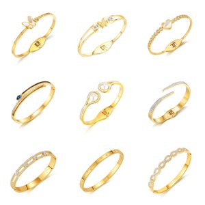 <span class=keywords><strong>Bracciali</strong></span> in Acciaio Inossidabile 316L di Alta Qualità, Placcati in Oro Rosa, per Donne, Produzione Cinese 2025 - Product Image 3