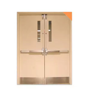 Puerta de <span class=keywords><strong>Escape</strong></span> de Acero Resistente al Fuego, Personalizada para Interiores Comerciales, Industrial, de Seguridad, Ignífuga, de Emergencia, para Exteriores, Dormitorios, Centros Comerciales - Product Image 1