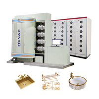 Poignées de porte en laiton décoratives de haute qualité serrures robinet accessoires sanitaires Machine de revêtement PVD/système de revêtement pvd multi arc