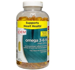 Halal nhãn hiệu riêng Vegan Bổ sung EPA + DHA + GLA Omega 369 viên nang mềm biển sâu dầu cá hạt lanh <span class=keywords><strong>borage</strong></span> 1000mg IL <span class=keywords><strong>Softgel</strong></span> - Product Image 1