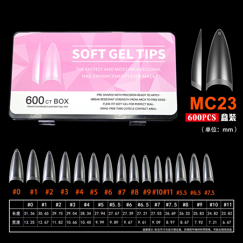 Boîte de 600 pièces Mc23 mate
