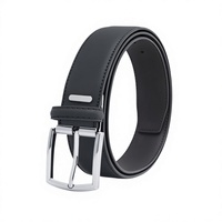 Ceinture polyvalente pour homme en cuir de vachette avec boucle ardillon en alliage – Vente en gros transfrontalière pour le commerce extérieur sur AliExpress