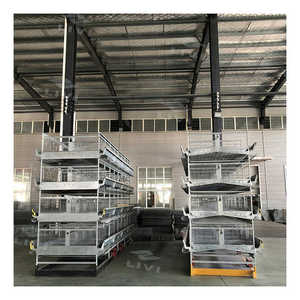 Livi H Loại 3 Tier 96 Chick Hen Chăn Nuôi Lồng Gia Cầm Trang Trại Hai Lớp Gà Lồng - Product Image 1