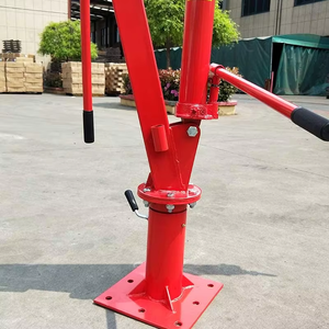 1Ton 2 Tonnen Motor aufzug pläne DIY Werkstatt Kran Garage Hebe system Bauen Sie Ihren eigenen hydraulischen Motor kran mit CE-Zertifikat - Product Image 2