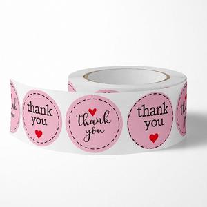 Etichette Personalizzate con Logo, Biglietti di Ringraziamento Aziendali, <span class=keywords><strong>Note</strong></span> Colorate, Adesivi di Ringraziamento per Piccole Imprese - Product Image 3