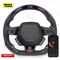 Volant en carbone TDD LED pour Lamborghini Huracan Gallardo URUS, volant personnalisé