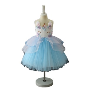 <span class=keywords><strong>Robe</strong></span> de fête <span class=keywords><strong>d</strong></span>'<span class=keywords><strong>anniversaire</strong></span> <span class=keywords><strong>rose</strong></span> à volants pour bébé fille de 6 ans, nouvelle collection - Product Image 1