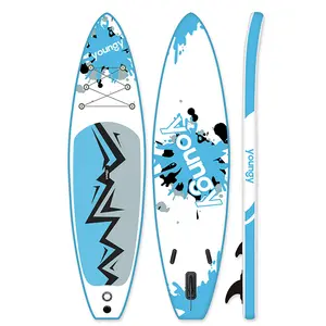 Double Layer aufblasbare Sup Paddle Board Carbon Surf board Boot Kohle faser Paddl Motorisierte Boards Zum Verkauf