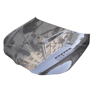 Capot moteur avant en fibre de carbone style V, tuning automobile pour BMW E60 E61 M5 2005-2010 - Product Image 3