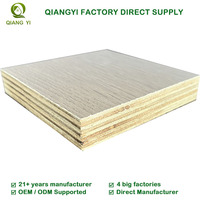 Panneau de contreplaqué 3/4 4x8 |   Panneau stratifié imperméable de 18 mm pour la construction de meubles et d'armoires