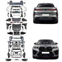 Kit de Carrocería de Material PP para X6 F16 2015-2019y a 2024y~ F96 X6M BODYKIT Facelift, Juego Exterior de Parachoques Delanteros y Traseros, Faldones Laterales