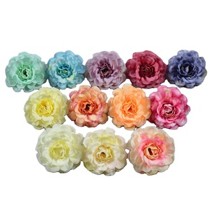 ดอกโรโดเดนดรอนประดิษฐ์ขนาดเล็ก5ซม. ทำเค้กปลอมตกแต่งพื้นหลัง - Product Image 1