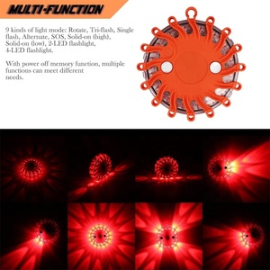 6 Gói 16 <span class=keywords><strong>LED</strong></span> Xe Khẩn Cấp <span class=keywords><strong>LED</strong></span> An Toàn Ánh Sáng Cảnh Báo Đèn Hiệu Đèn Có Thể Sạc Lại Đường Pháo Sáng Cho Giao Thông Xe Tải Cảnh Báo Đường Nguy Hiểm - Product Image 4