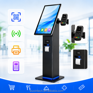 ตู้คีออสก์แบบตั้งพื้นหน้าจอสัมผัสขนาด 27 นิ้ว ระบบ Win 10 ดีไซน์ใหม่ พร้อมระบบชำระเงินด้วยตนเอง เครื่องสแกนคิวอาร์โค้ด และเ<span class=keywords><strong>ค</strong></span>รื่องพิมพ์ (อุปกรณ์เสริม) - Product Image 5