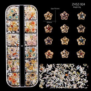 12 Grilles de Breloques Papillon pour Ongles, Décoration de Luxe 3D, Manucure DIY, Embellissement d'Ongles, Fournitures et Accessoires de Bijoux en Résine - Product Image 4