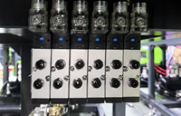 Máquina de Moldeo por Soplado y Extrusión de PET Ecológica con PLC Delta Automático, 20L, 1 Cavidad, Bomba de Rodamiento de 55mm de Diámetro