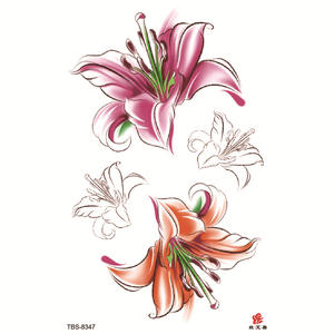 Autocollants de <span class=keywords><strong>tatouage</strong></span> de demi-bras imperméables temporaires d'<span class=keywords><strong>animal</strong></span> de forêt noire pour des hommes femmes enfants-comportant la conception de crâne de mort de loup de tigre - Product Image 3