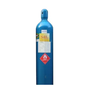 99.9999% Industry Gas SiH4 Gas Silane Gas For Filled Bulb