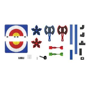 Factory Direct Axe Throwing Target Game Set incluye <span class=keywords><strong>hachas</strong></span>, dardos, estrellas y tiro con arco Dartboard Shooting Game Toys Bristle Dartboard - Product Image 3