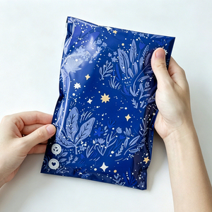 Bolsa <span class=keywords><strong>de</strong></span> Envío <span class=keywords><strong>de</strong></span> Poliéster Azul Celeste, Empaque Personalizado para Regalos, Marca y Envíos <span class=keywords><strong>de</strong></span> Comercio Electrónico - Product Image 1