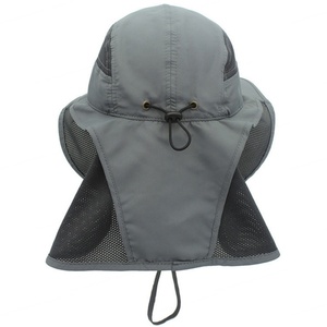Sombrero de malla de protección UV para hombre al aire libre, sombrero de pesca de ala ancha con solapa para el cuello - Product Image 2