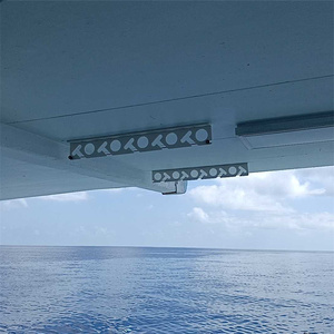 Yousya nouveau Design ABS <span class=keywords><strong>canne</strong></span> à pêche support de stockage monté pôle support 10 tiges organisateur tige reste gardien Garage mur plafond - Product Image 5