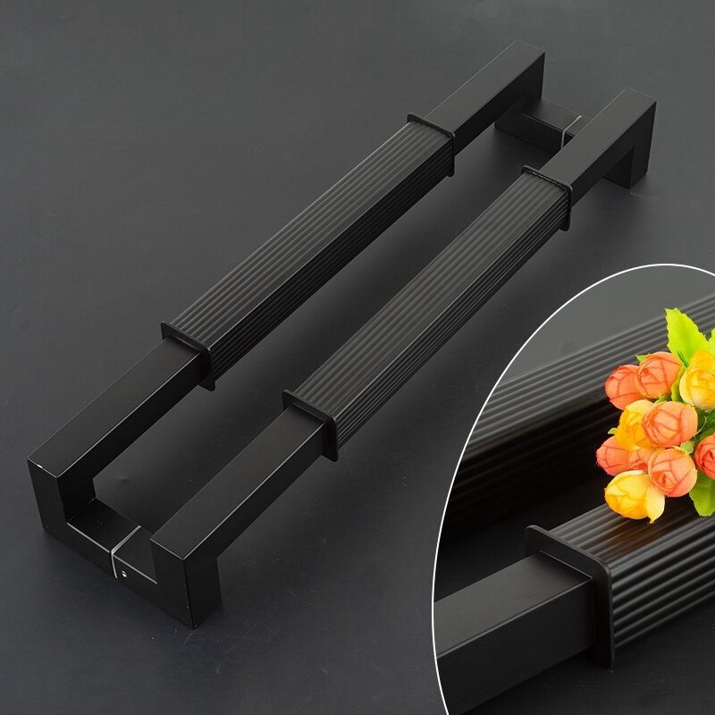 Side mounted matte black