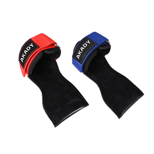 AKADY Poignées de musculation unisexe en caoutchouc antidérapantes avec soutien pour la paume, pour soulevé de terre, tractions, rameuses et entraînements intensifs en salle de sport - Product Image 6