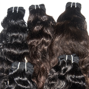 Cabello Virgen Indio Remy de Alta Calidad, 100g, Tejido Doble a Máquina - Product Image 1