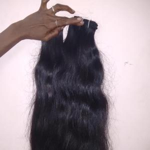 Tissage de cheveux indiens remy, cheveux naturels de bonne qualité, non traités, 100% - Product Image 1