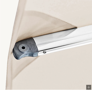 Paraguas LED de jardín en voladizo compensado moderno de 10 pies Sombrilla de exterior de <span class=keywords><strong>patio</strong></span> con iluminación solar para playa y <span class=keywords><strong>patio</strong></span> Base de muebles de exterior - Product Image 4