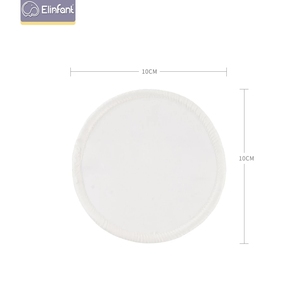 Elinfant Almohadilla de lactancia con Forro de rizo de bambú de alta calidad Saludable Reutilizable 6 PCS/Bag Almohadilla de lactancia - Product Image 5