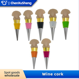 Christmas Wine Stoppers Plastic Bottle Stopper With Santa Snowman Design For Red Wine Whiskey Bar Accessories DZP 100 - Product Image 4