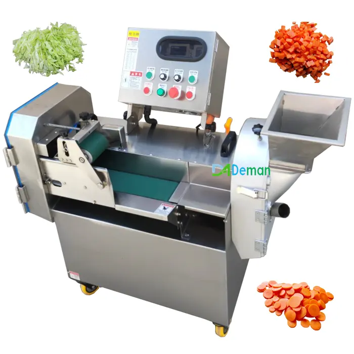 Fabriek Prijs Kool Shredder Cutter Ui Wortel Dicing Snijden Machine Peper Aardappel Versnipperen Snijmachine