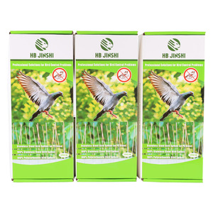 Fil de pointes <span class=keywords><strong>anti</strong></span>-pigeons en acier inoxydable contre les pigeons, pointes <span class=keywords><strong>anti</strong></span>-pigeons pour ligne électrique - Product Image 1