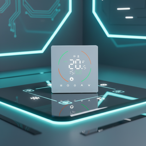 Thermostat de sol intelligent pour hôtel, <span class=keywords><strong>appartement</strong></span>, bureau 3A 16A 25A, commande vocale Alexa Google Home, contrôle de la température Wifi - Product Image 1