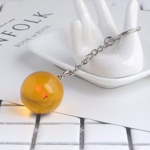 Móc khóa pha lê hóa trang quả bóng Anime Goku Super 1-7 Sao - Product Image 6