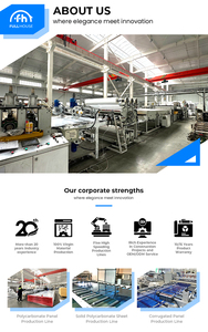 ألواح البولي كربونات الصلبة شفافة/شفافة مقاومة للخدش/Pc - Product Image 2