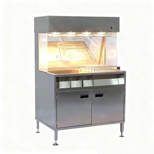 Cnix <span class=keywords><strong>VF</strong></span>-98 304 מזון נירוסטה חלון חום 1000l חם כלב kfc עוף התחממות 220v 1.1kw 50 הרץ 1 שנה אחריות חשמלית - Product Image 1