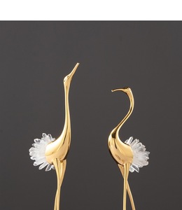 <span class=keywords><strong>Decoración</strong></span> de Interiores para el Hogar, <span class=keywords><strong>Estilo</strong></span> <span class=keywords><strong>Nórdico</strong></span> de Lujo, Artesanía de Metal y Latón, Decoraciones Creativas para Sala de Estar y Vinoteca - Product Image 4