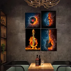酒吧，ktv LED装饰画透明酒吧小酒馆个性小装饰创意挂画美国壁画
