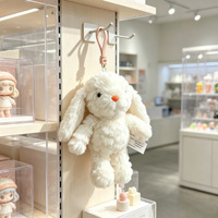 Pendentif Lapin à Oreilles Tombantes, Poupée Lapin Myou, Peluche, Jouet pour Enfants, Poupée, Cadeau d'Anniversaire, Vente en Gros de Poupées en Tissu